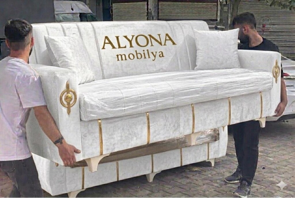 ALYONA MOBİLYADAN HALKA DİREK SATIŞ ÇEKYATh KABEPELER KAPIDA ÖDEMELİ İ - 6