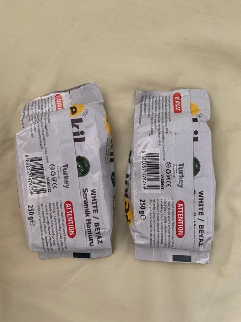 Maries Oil Colour 12li +Fırça+Spatula+ Yağlı Boya 12ML +Seramik Hamuru - 8