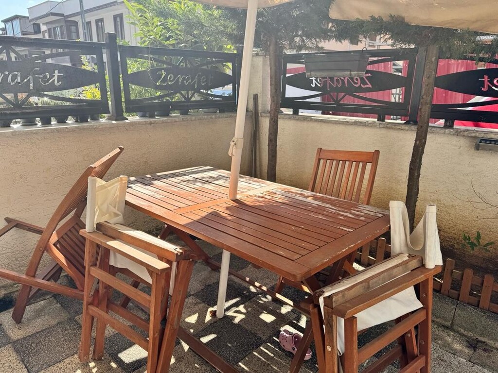 AHŞAP BAHÇE MASASI VE SANDALYELERİ - 3