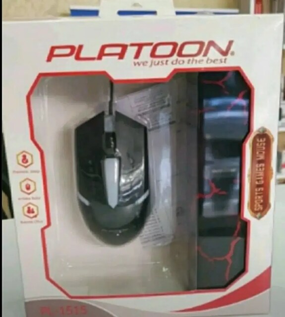 Kablolu Oyuncu Mouse ve Mousepad
