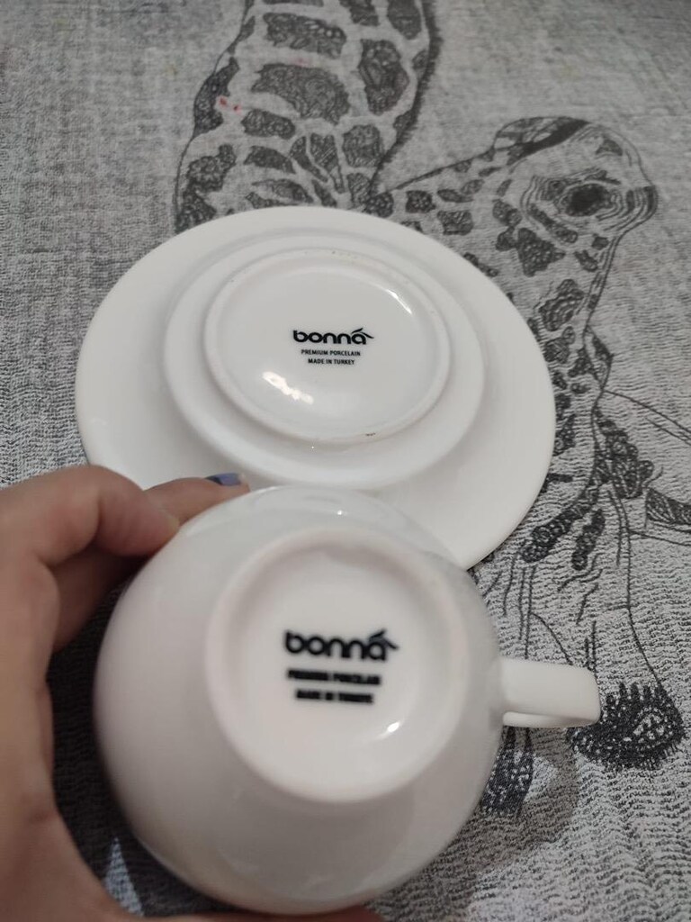 Bonna türk kahvesi ve nescafe fincanı - 5