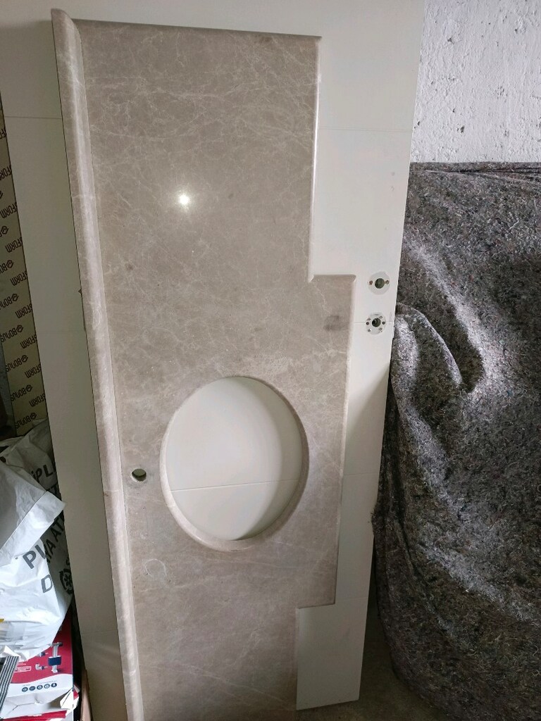 banyo mermer tezgah - 2
