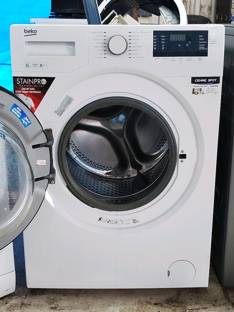 BEKO 8 KG ÇAMAŞIR MAKİNESİ İZMİR İÇİ 3 AY GARANTİMİZ VARDIR - 3