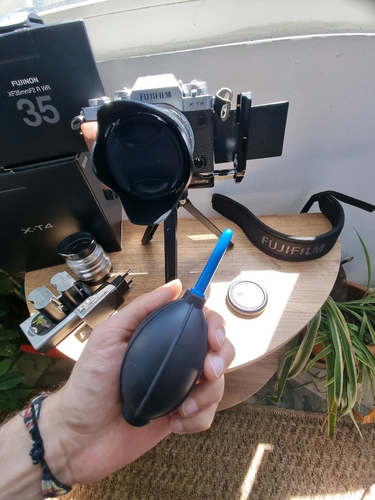 Fujifilm XT4 fotoğraf makinesi + 2 Orijinal Lens / Tam Set - 5