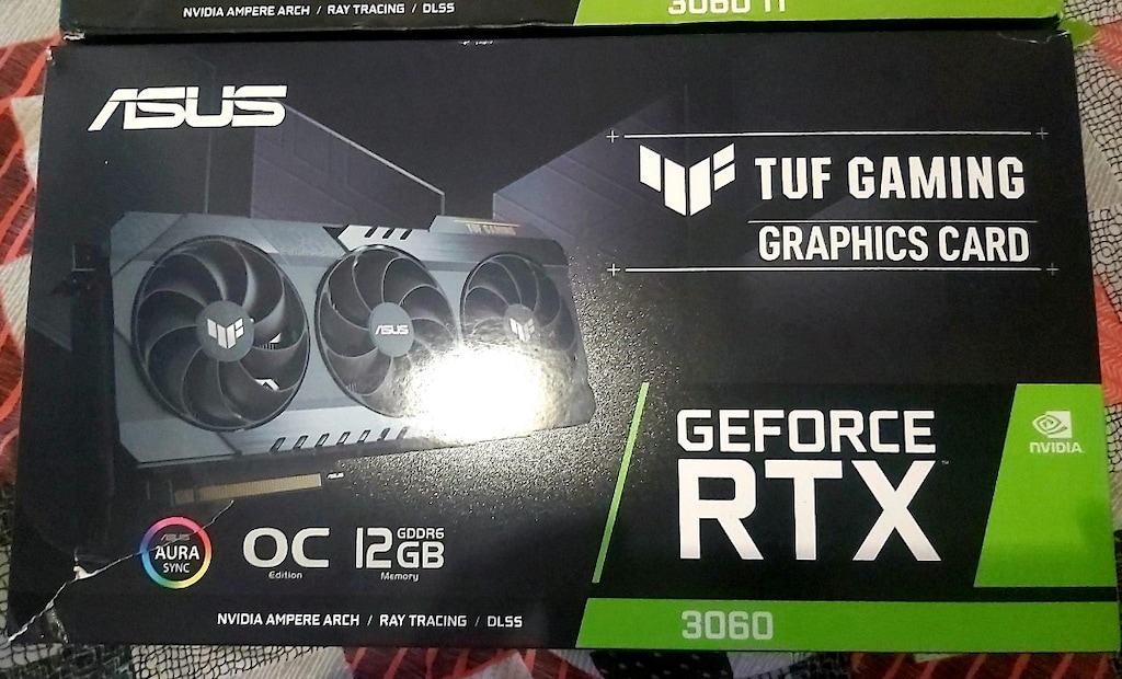 ASUS TUF RTX 3060 V2 12GB SUPER EKRAN KARTI BUZZZ TERTEMIZZZZ - 2