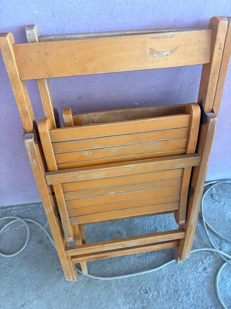 2 ad katlanır sandalye. iyi dumda . İst pendık - 3
