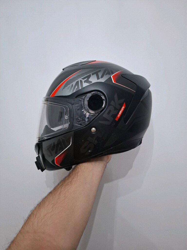 Temiz Shark Spartan Karken Full Face Motorcu Kaskı Pinlocklu M Beden - 3