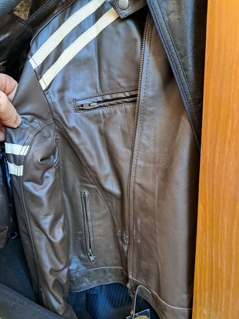 hakiki motorcu deri montu sıfır yanındamotor yagmurluhediyesivar
