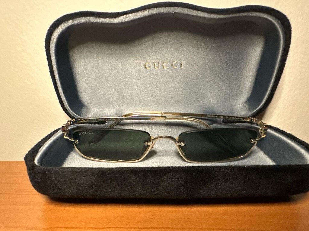 orjinal gucci 1278s gözlük yeşil camlı - 2