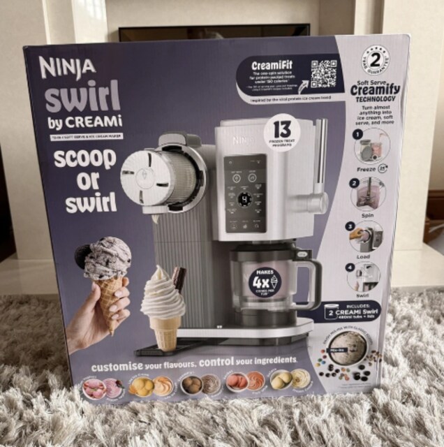 Ninja Swirl By Creami 13-In-1 Soft Serve & Dondurma Makinesi SIFIR