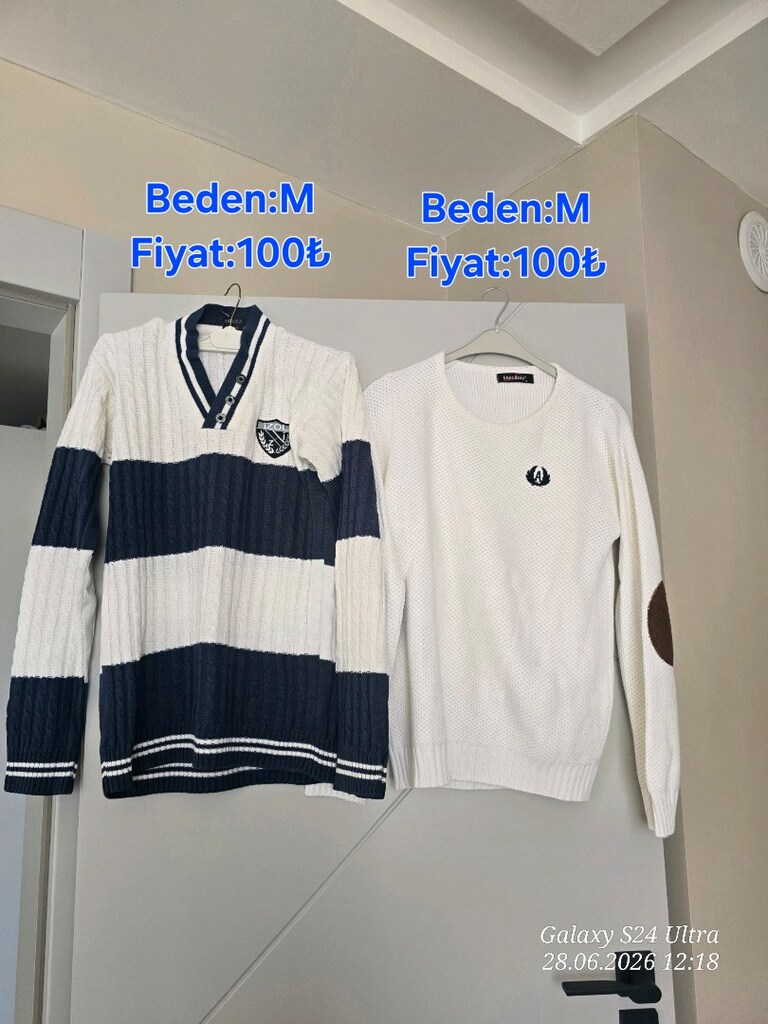 TERTEMİZ DEFOSUZ AZ KULLANILMIŞ BAZILARI SIFIR ERKEK KIYAFETLERi - 11