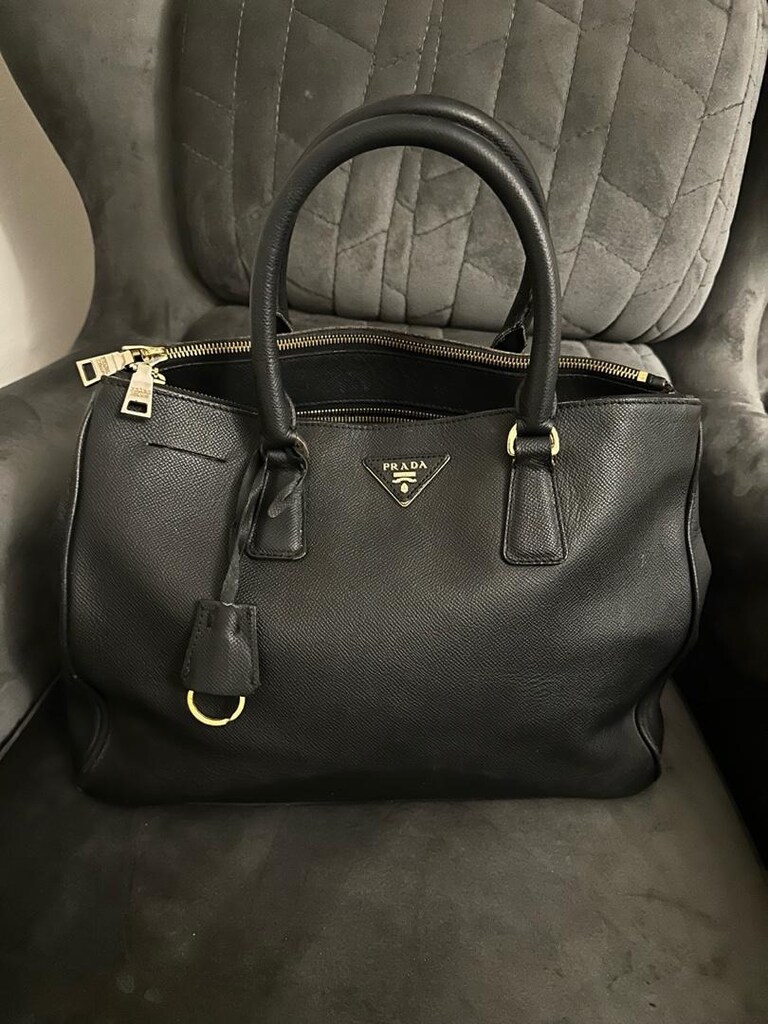 Prada Saffiano Lux Siyah Tote Bag