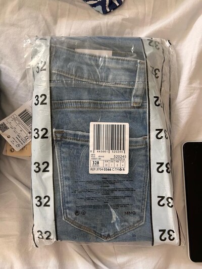 mango skinny xxs 32 beden jeans