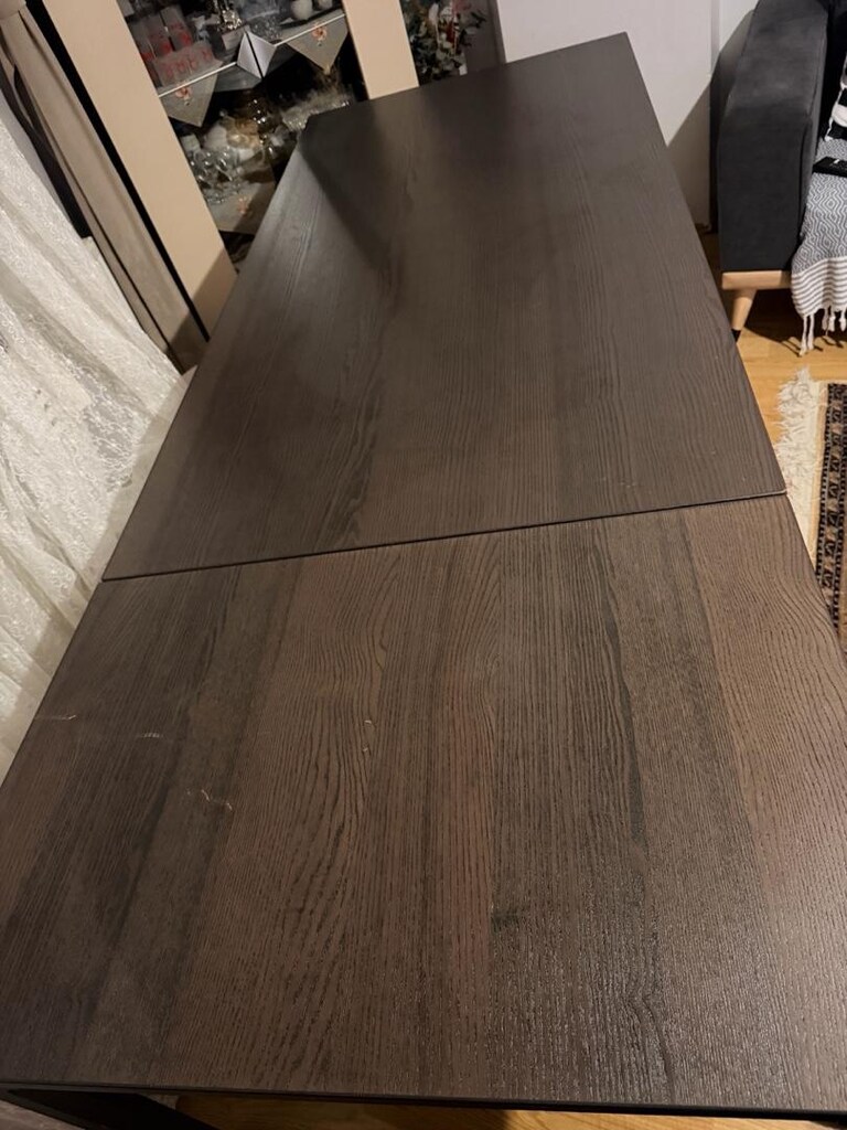 IKEA EKEDALEN Açılır Yemek Masası – Meşe – 180/240x90 cm - 7