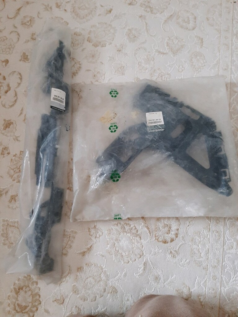 renault megane 2 arka tampon ayakları - 2