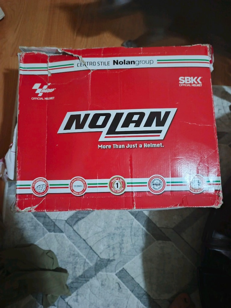 bedeni küçük geldiği için satışık M beden Sıfır nolan kask N90.2 - 3