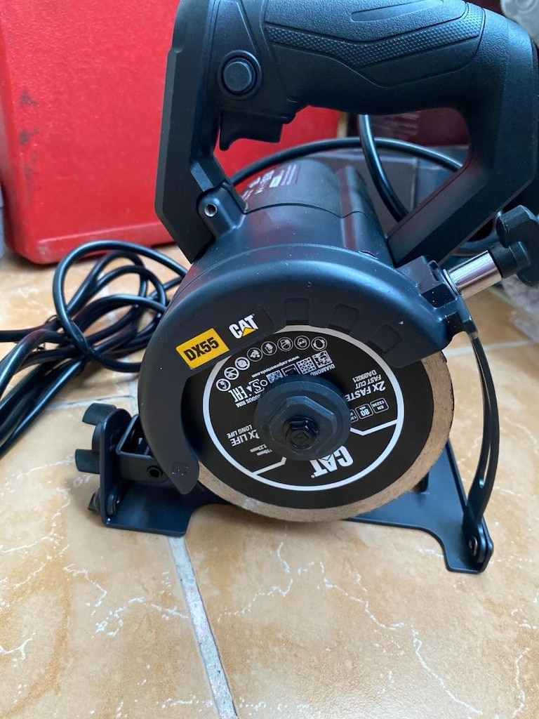 CAT DX55 1400Watt Profesyonel Sulu/Kuru Seramik Kesme 110 mm Ultra Haf - 8