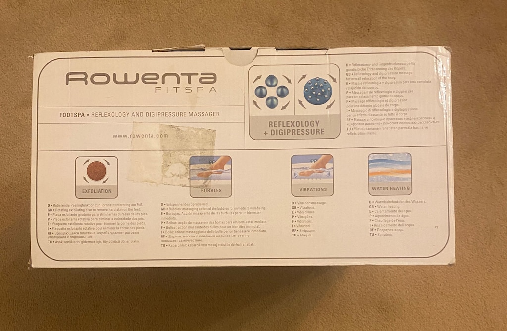 ROWENTA FITSPA AYAK MASAJ ALETİ - 6