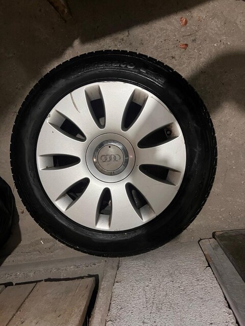 2024 Pirelli 205/55/R16 Yaz Lastiği+ Orijinal Audi A6 Jant Takımı