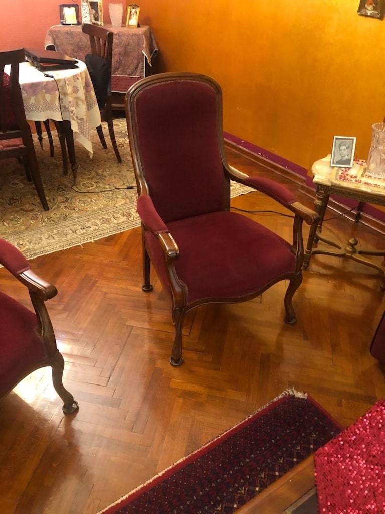 İtalyan 2 adet çay koltukları - 2