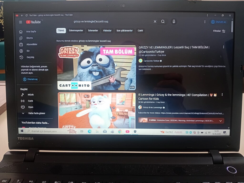 Toshiba dizüstü laptop bilgisayar - 8