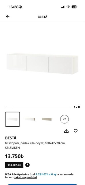 ikea besta tv sehpasi unitesi