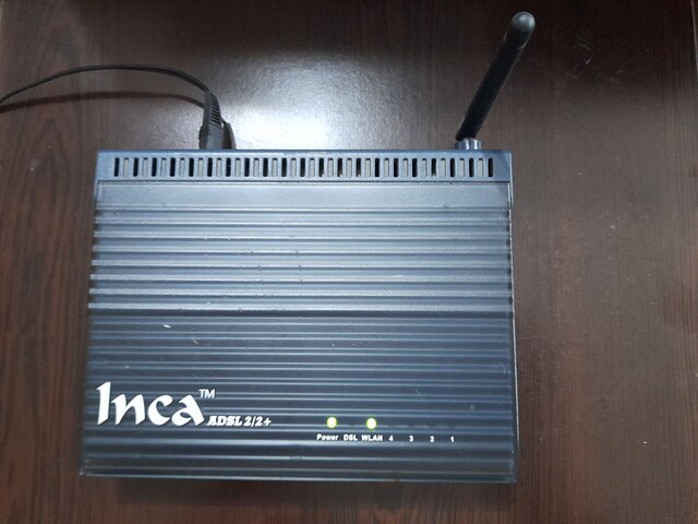 Inca IM-204W 4 Port Kablosuz ADSL2+ Modem