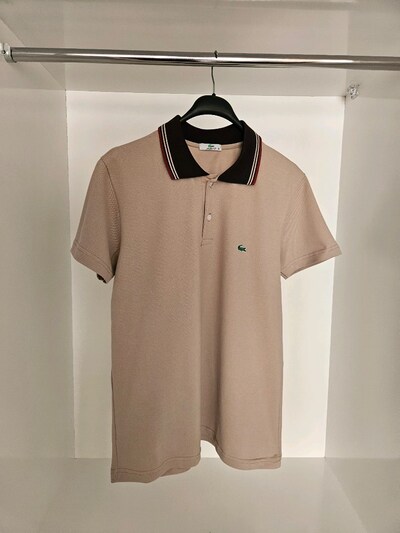 Lacoste Polo Yaka Premium T shirt M Kahve rengi