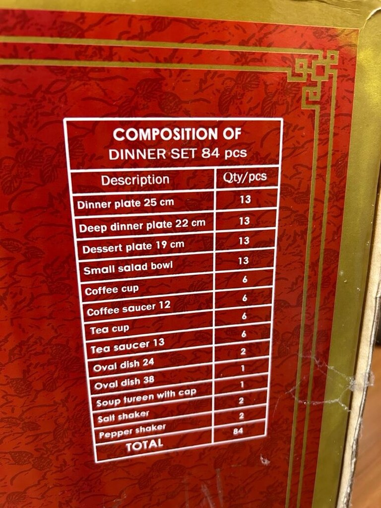 karaca yemek takımı - 3