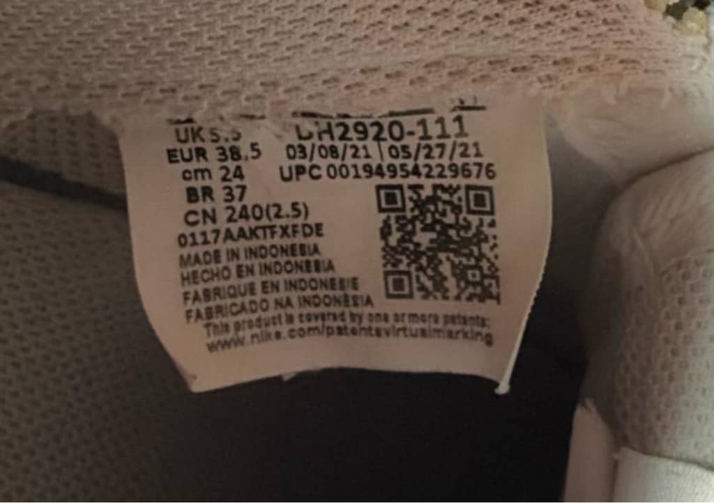 Orjinal Nike Air Force Beyaz Sneaker - 4