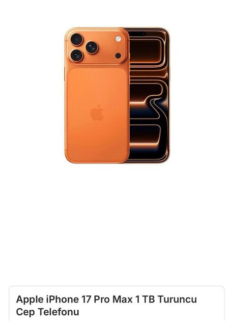 Apple Iphone 17 Pro Max