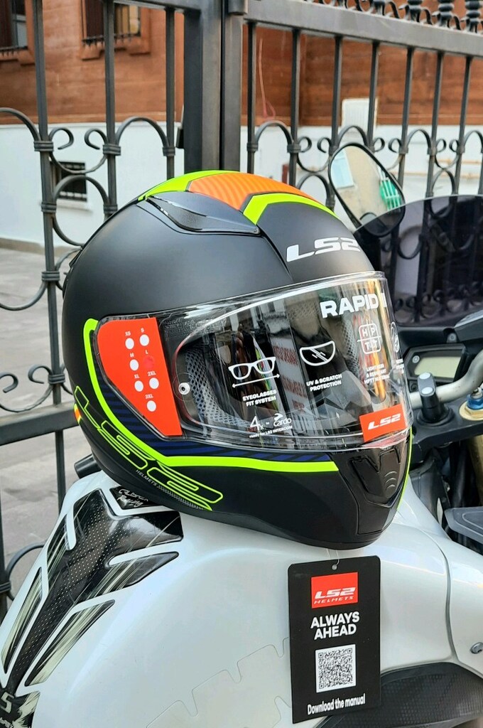 LS2 RAPİD 2 SIFIR MOTOR KASK =L= - 5