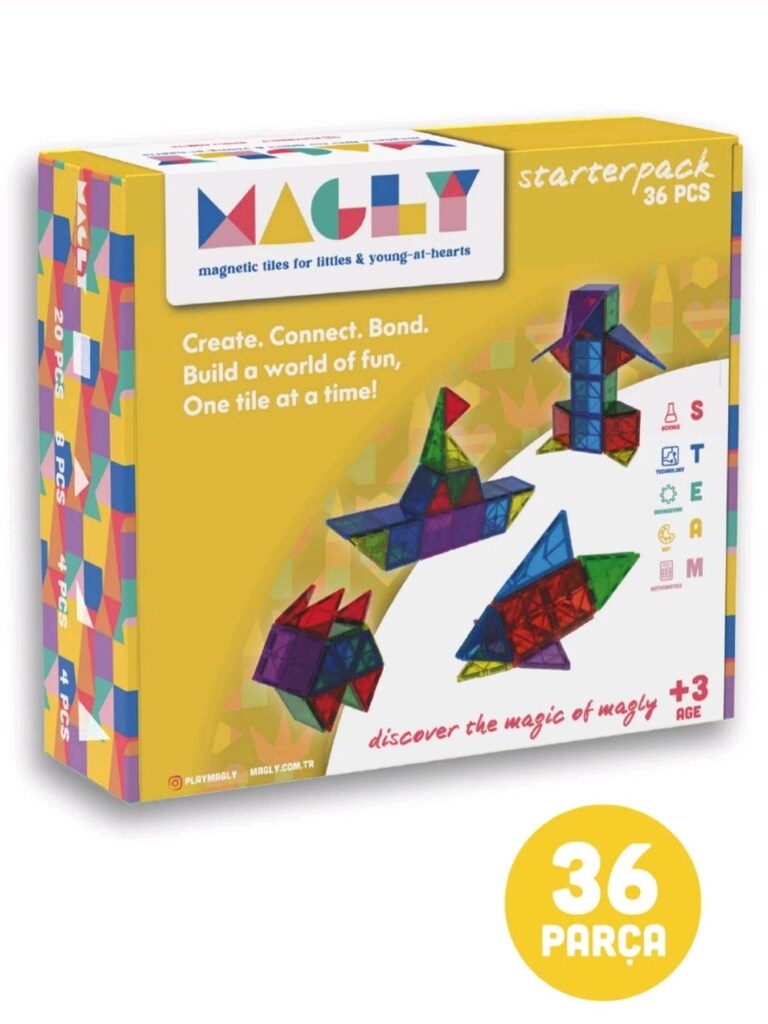 Magly Manyetik Blok 36 parça - 3