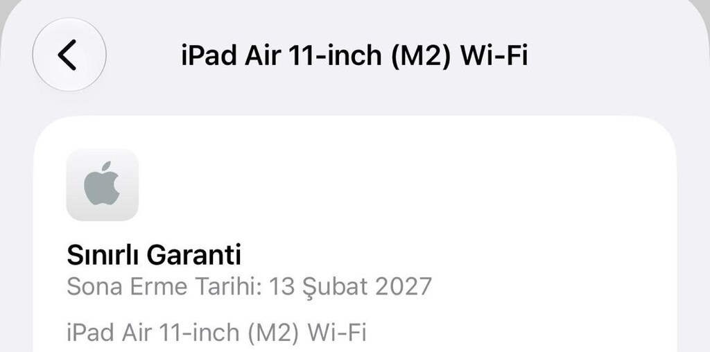 İPAD AİR M2 128 GB 11” PİL %100 DEVİR 84 SIFIRDAN FARKSIZ ORJİNAL TYPE - 3