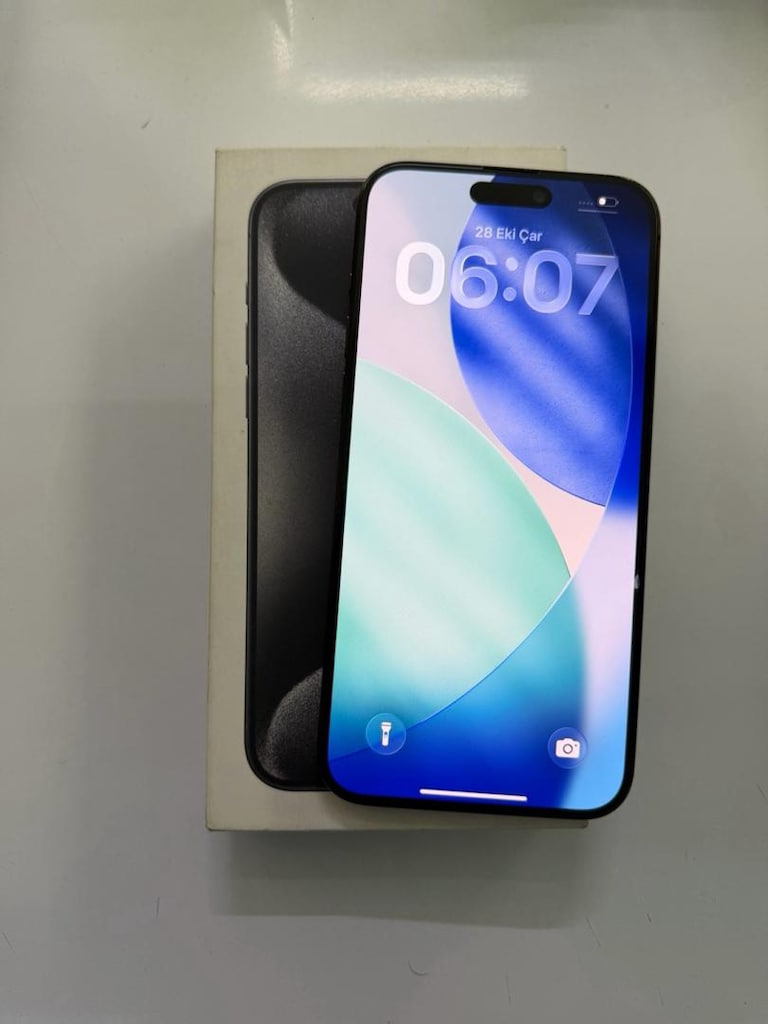 İPHONE 15PRO 128GB 10/10 HATASİZ FULL ORJİNALL PİLL 86 - 2