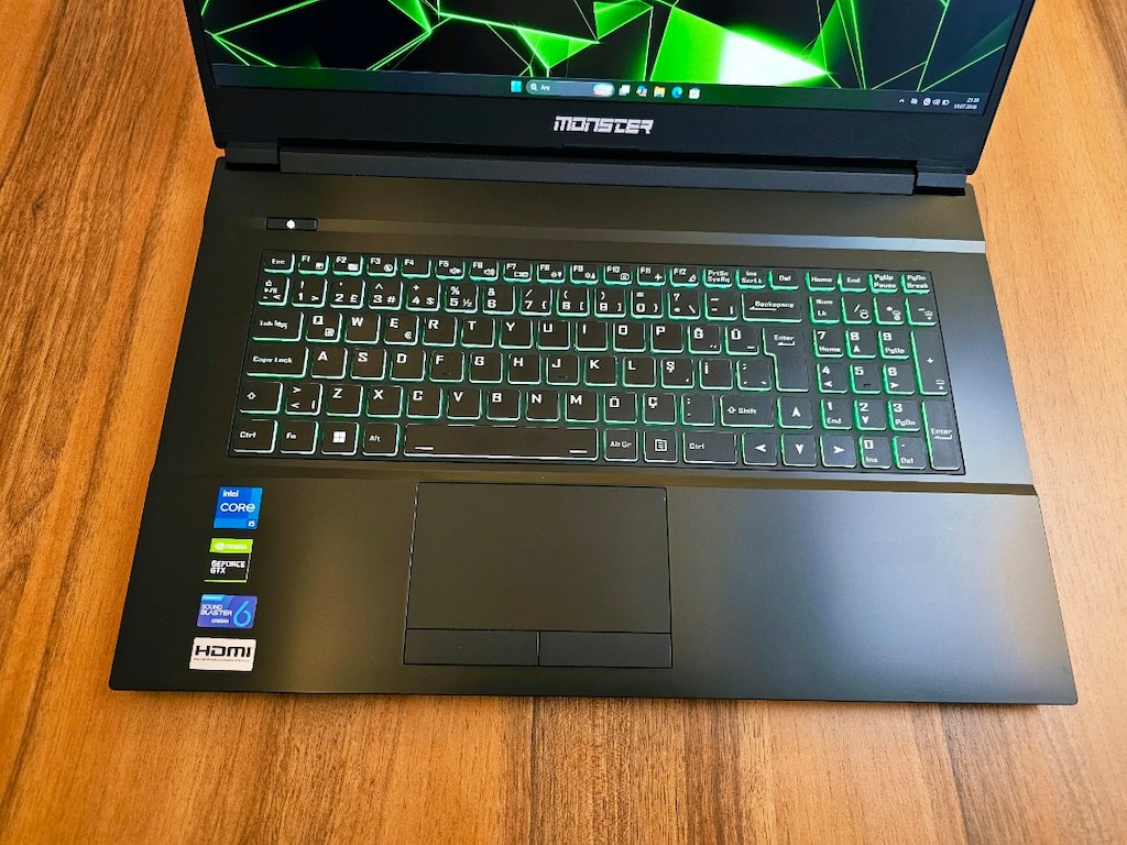 Monster Gaming Abra A7 Hatasiz Oyuncu Laptop - 2