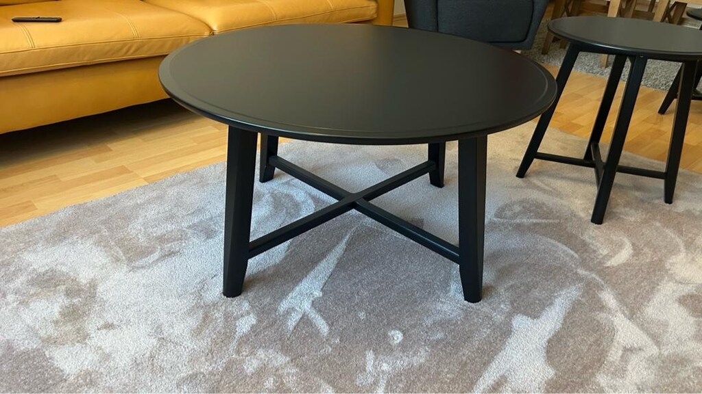 IKEA KRAGSTA ORTA SEHPA 90 CM SİYAH - 3