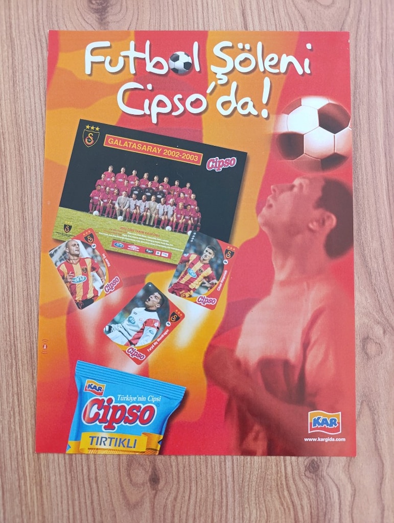 Futbolcu Kart Taso Poster - 5