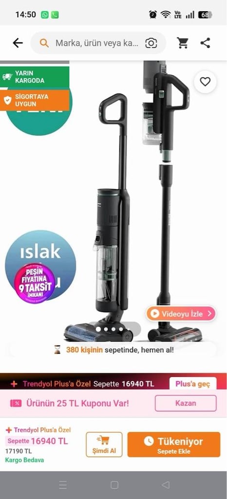Philips Aqua Trio 7000 Süpürge - 4