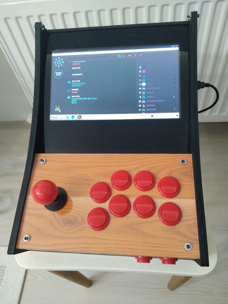 Arcade Retro Portable Fightcade Oyun Makinası - 10