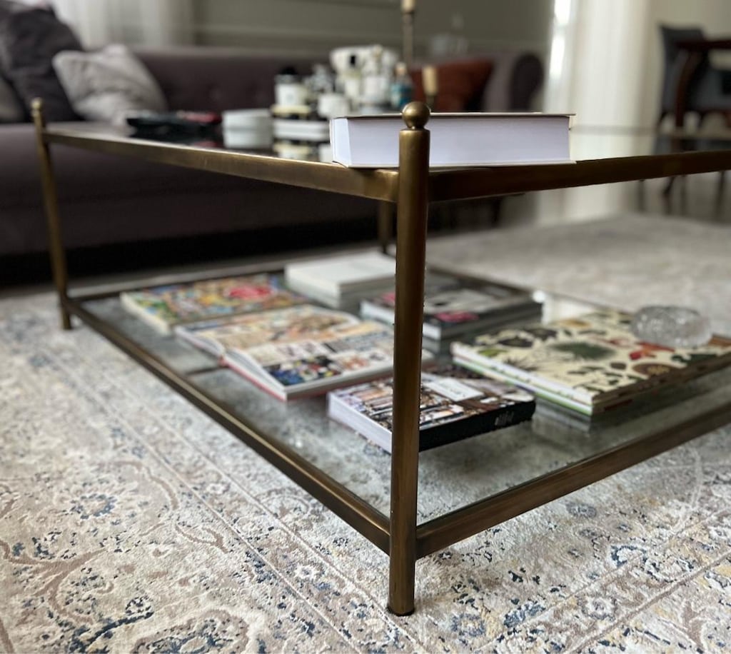 SALONUNUZA HAVA KATACAK MODERN ÇIFT KATLI CAM ORTA SEHPA - 5