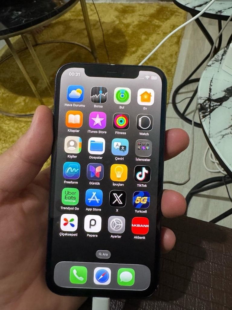iPhone 12 128 gb siyah