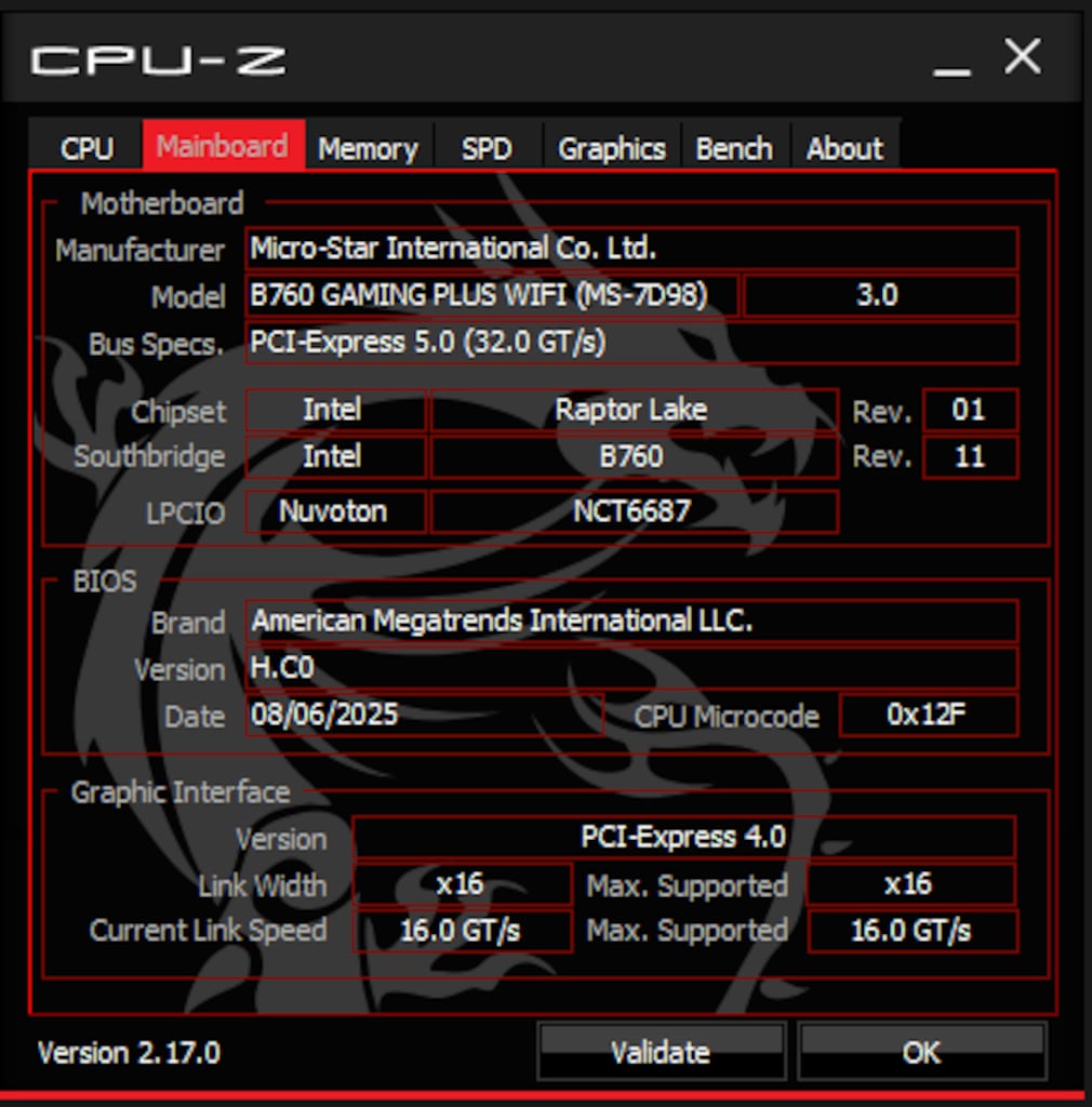 MSI B760 Gaming Plus Wi-Fi Intel LGA1700 DDR5 ATX Anakart - 4