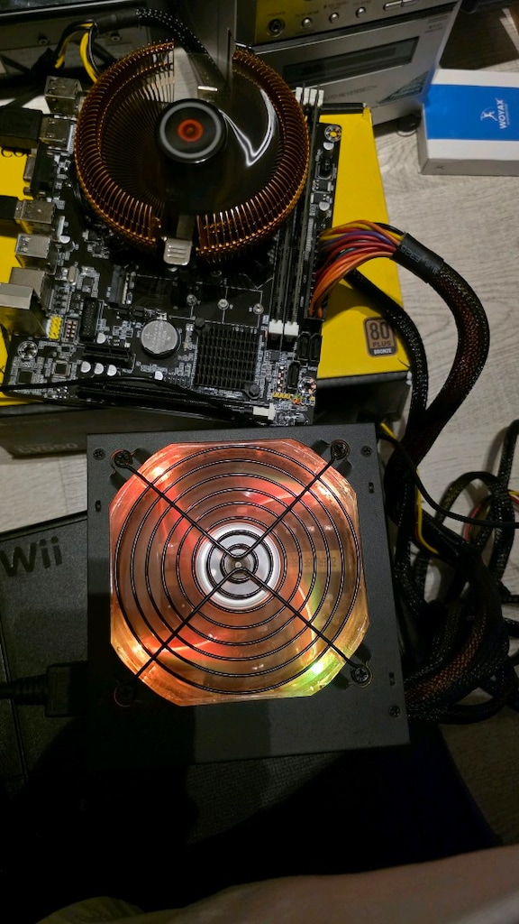 İzoly 650 watt 80 plus PSU power supply RGB fanlı - 7