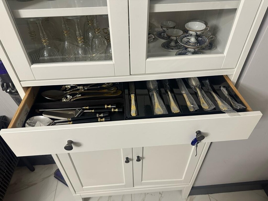 ikea kitaplık, dolap, kahve köşesi dolabı - 6