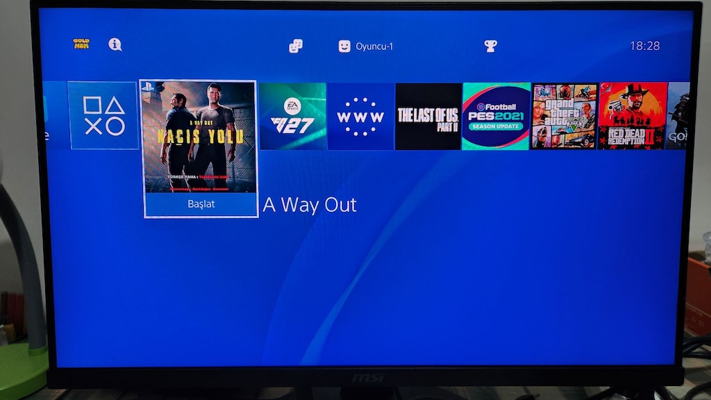 PS4 Pro 1 TB 4K, FC 27 Dahil 17 Oyunlu, Çift Orijinal Kollu, Tertemiz - 14