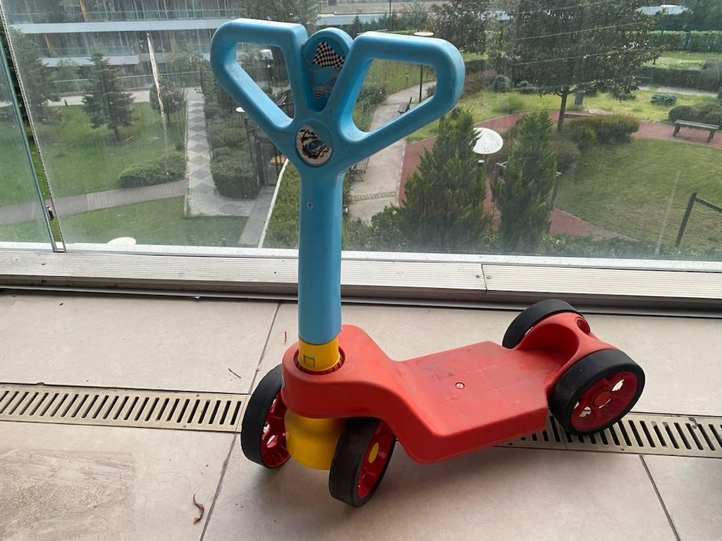 1-3 Yaş İkili Oyuncak Seti! Scooter + Pedallı İlk Bisikletim / Motor - 3