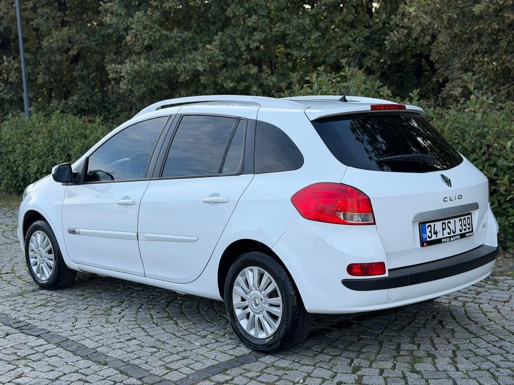 BAKIMLI SAHİBİNDEN 2012 MODEL CLIO GRANTOUR AİLE ARABASI - 6