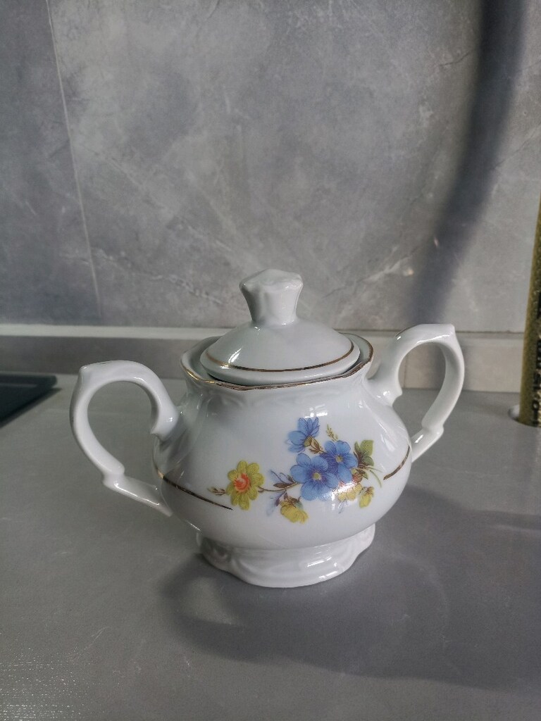 vintage şekerlik porselen - 2