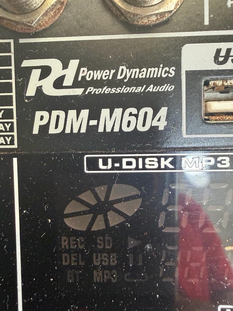 PDM M604 bluetut MIKSER ANFI - 2